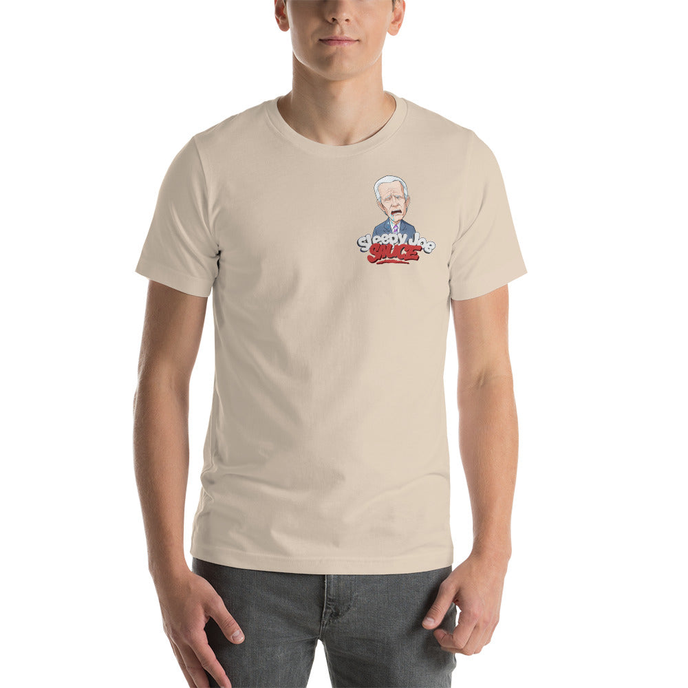 Sleepy Joes Sauce T Shirt- Small Logo